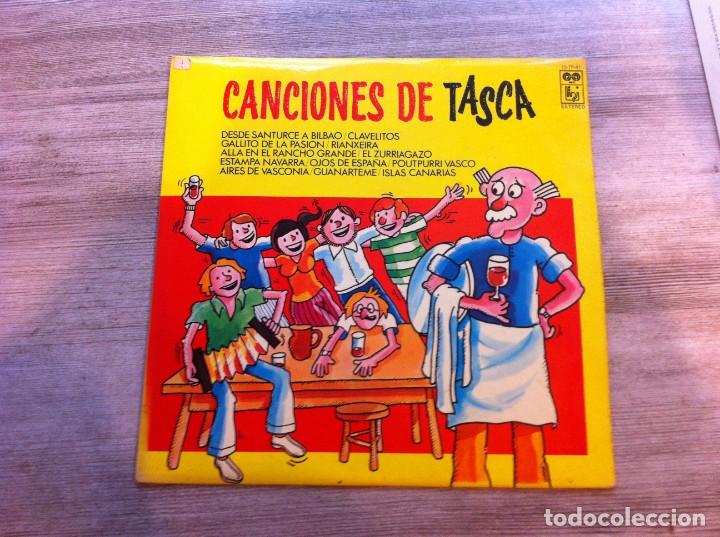 Discos de vinilo: CANCIONES DE TASCA (LP) 1977 - Foto 1