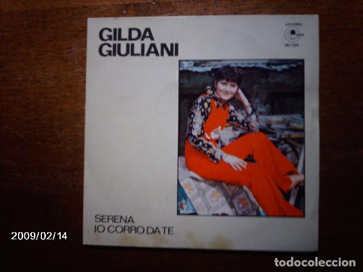 Discos de vinilo: gilda giuliani  -  serena  +  io corro da te - Foto 1