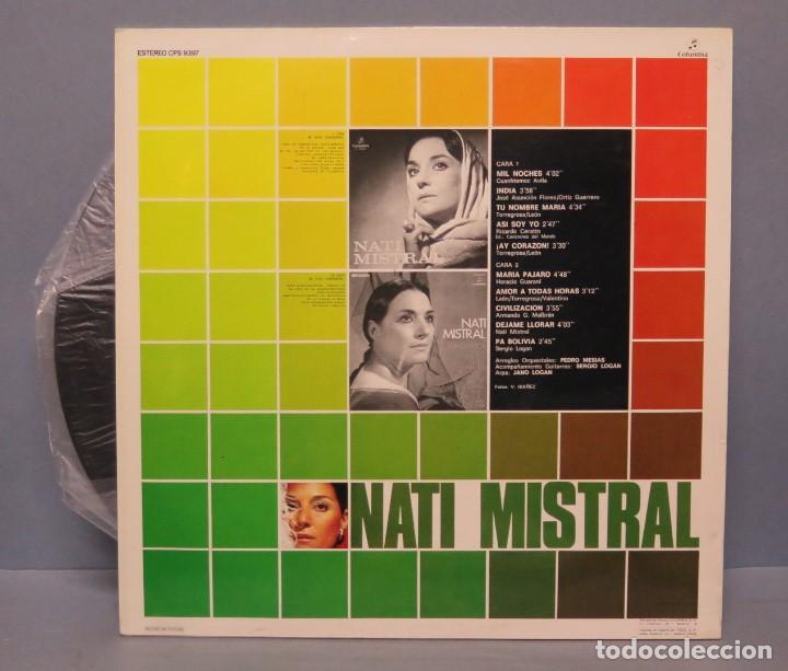 Discos de vinilo: LP. NATI MISTRAL - Foto 2