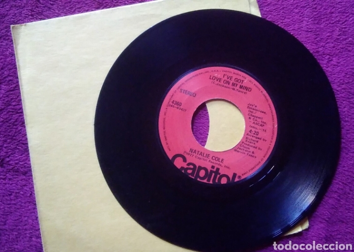 Discos de vinilo: Vinilo single Natalie Cole a&ntilde;o 1977 - Foto 1