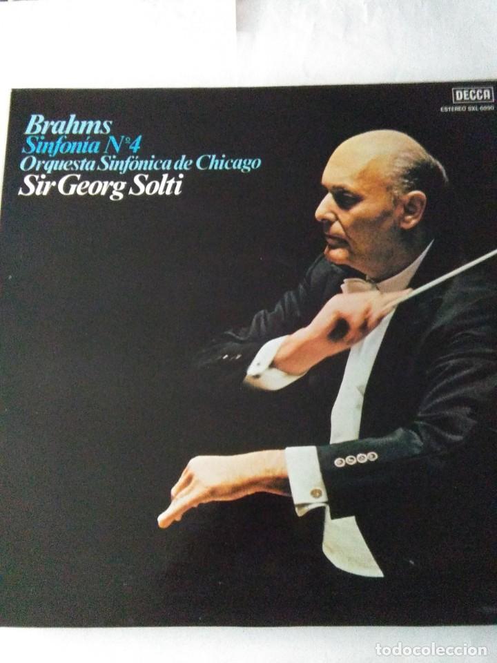 Discos de vinilo: SINFONIA N&ordm; 4 .Brahms . - Foto 1