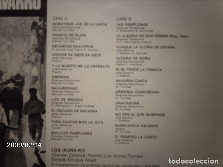 Discos de vinilo: los iru&ntilde;a-ko  -  folklore navarro - Foto 3