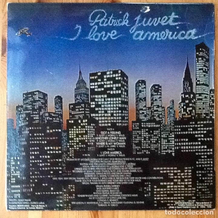 Discos de vinilo: PATRICK JUVET : GOT A FEELING [BARCLAY - ESP 1978] LP - Foto 2