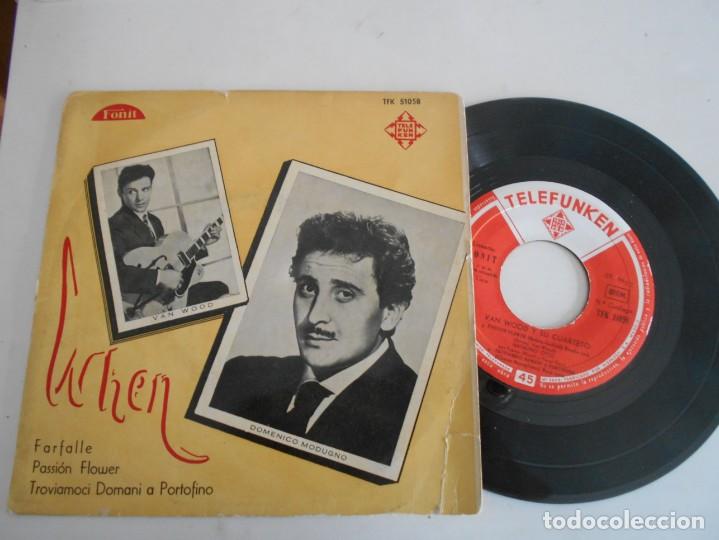 Discos de vinilo: DOMENICO MODUGNO-VAN WOOD EP WHEN +3