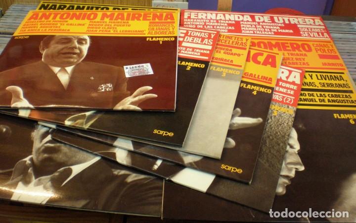 Discos de vinilo: Colecci&oacute;n completa Flamenco Sarpe - 11 LPs y 9 fasciculos (faltan el 5 y el 7)