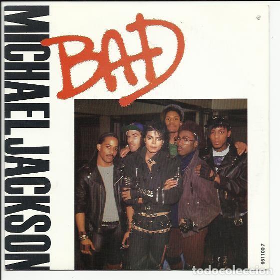 Discos de vinilo: Michael Jackson &ndash; Bad 1984 Epic &ndash; EPC 651100 7 - Foto 1