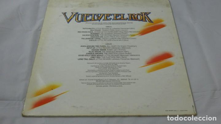 Discos de vinilo: LP. DISCO VINILO VUELVE EL ROK - Foto 2