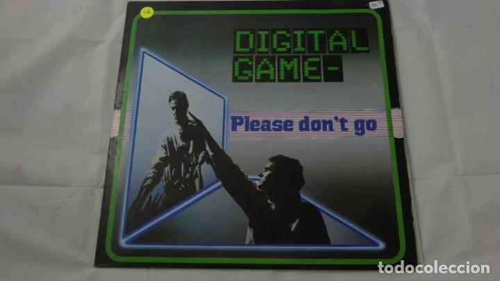 Discos de vinilo: LP. DISCO VINILO . DIGITAL GAME. PLEASE DONT GO - Foto 1