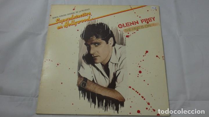 Discos de vinilo: LP . DISCO VINILO. SUPERDETECTIVE EN HOLLYWOOD . GLENN FREY - Foto 1