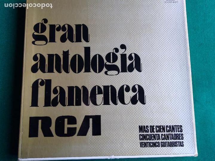 Discos de vinilo: EXCEPCIONAL ANTOLOGIA FLAMENCA - Foto 1