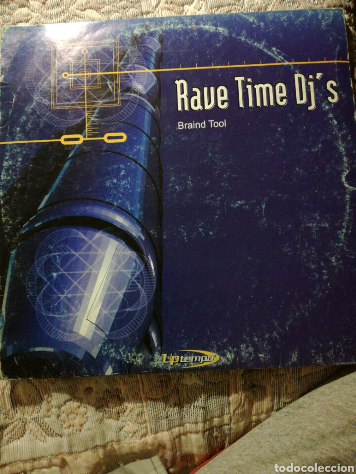 Discos de vinilo: RAVE TIME DJS. Brain tool. Uptempo. - Foto 1