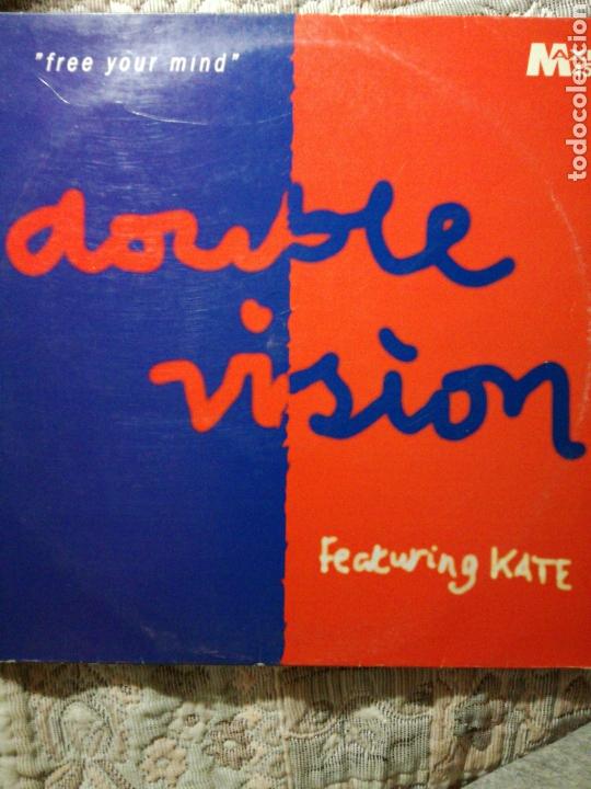 Discos de vinilo: DOUBLE VISION. Featuring Kate. - Foto 1