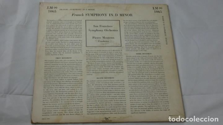 Discos de vinilo: LP . DISCO VINILO . FRANK - Foto 2