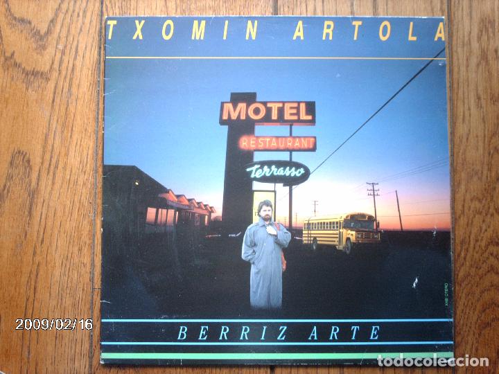 Discos de vinilo: txomin artola ( haizea ) - berriz arte - Foto 1