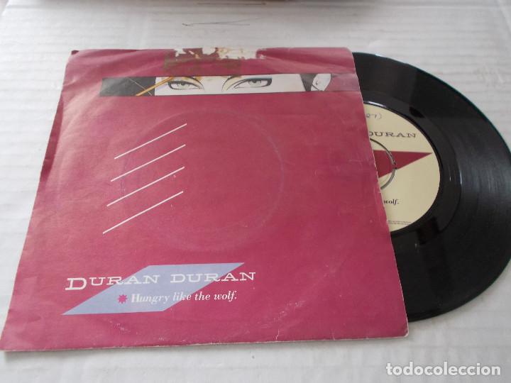 Discos de vinilo: DURAN DURAN. HUNGRY LIKE THE WOLF. - Foto 1