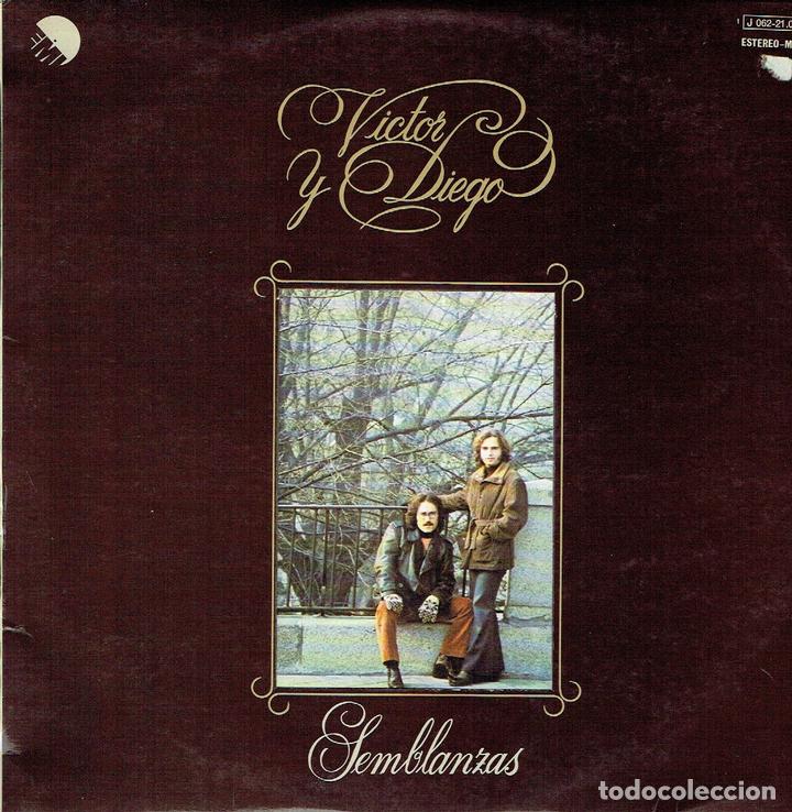 Discos de vinilo: Semblanzas. - V&iacute;ctor y Diego.. Lp.. Pop - Foto 1