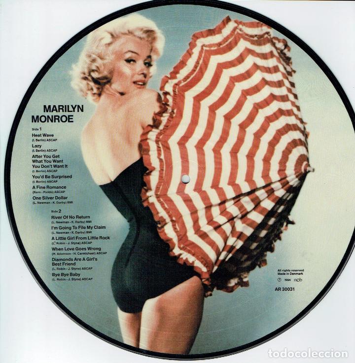 Discos de vinilo: Marilyn Monroe. Sin t&iacute;tulo - Lp. - Foto 1