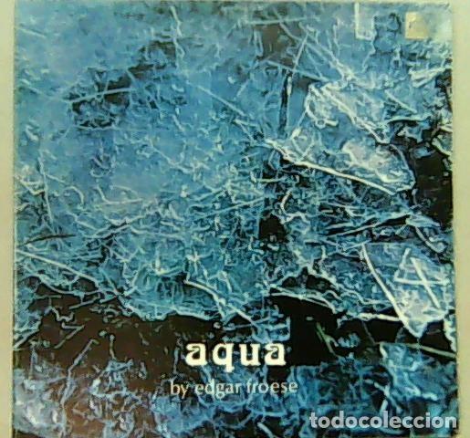 Discos de vinilo: Aqua. - Lp. Edgar Froese. Electr&oacute;nica. - Foto 1