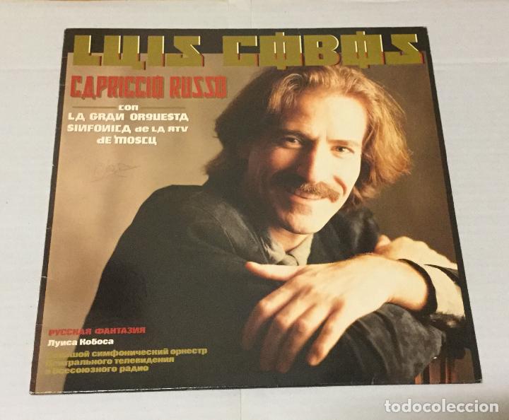 Discos de vinilo: DISCO LP - LUIS COBOS / CAPRICCIO RUSSO - Foto 1