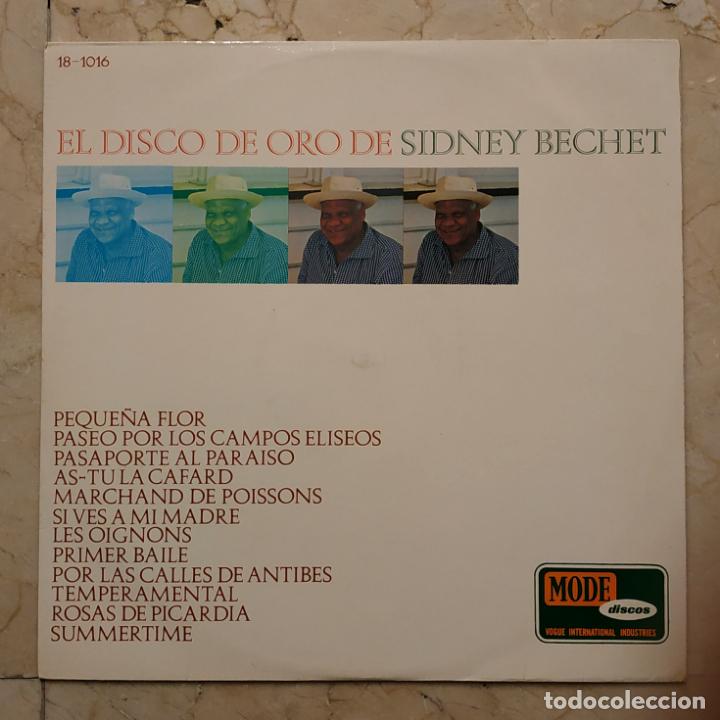 Discos de vinilo: LP EL DISCO DE ORO DE SIDNEY BECHET - MODE DISCOS 1966 - Foto 1