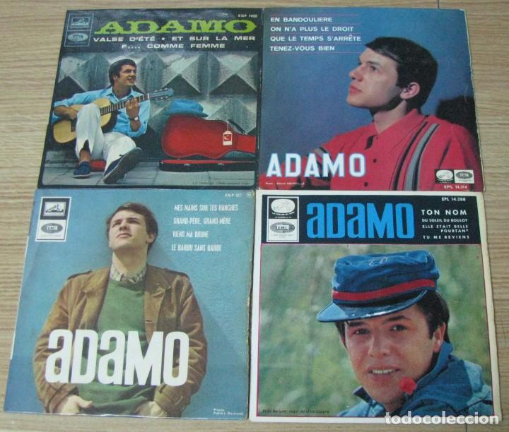 Discos de vinilo: LOTE DE 4 DISCOS DE ADAMO - Foto 1