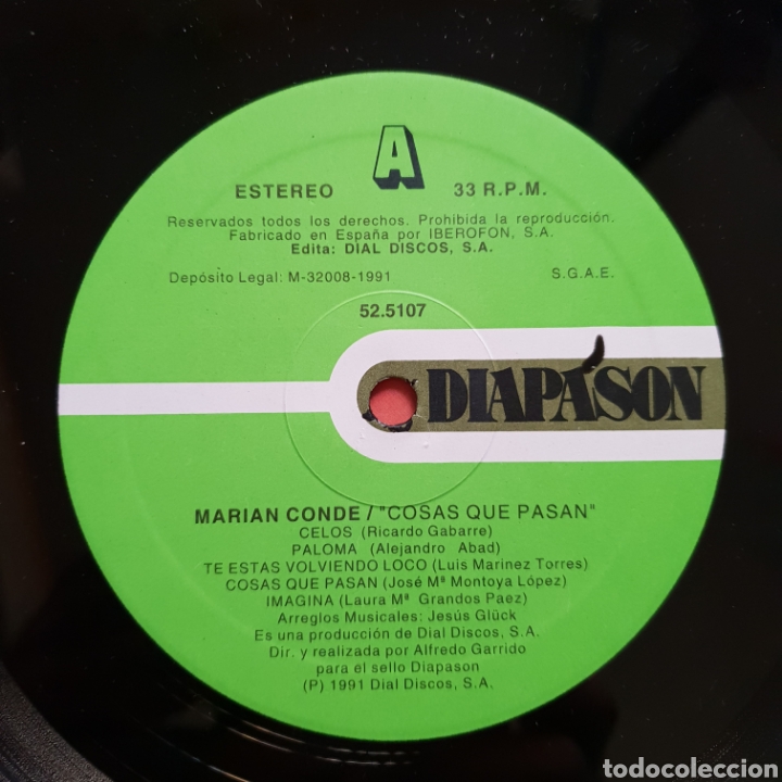 Discos de vinilo: LP MARIA CONDE COSAS QUE PASAN - Foto 3