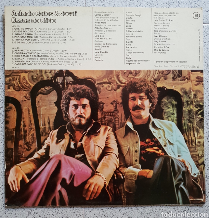 Discos de vinilo: LP ANTONIO CARLOS Y JOCAFI - Foto 2