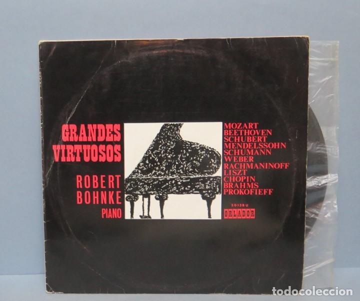 Discos de vinilo: LP. GRANDES VIRTUOSOS DEL PIANO. ROBERT BOHNKE - Foto 1
