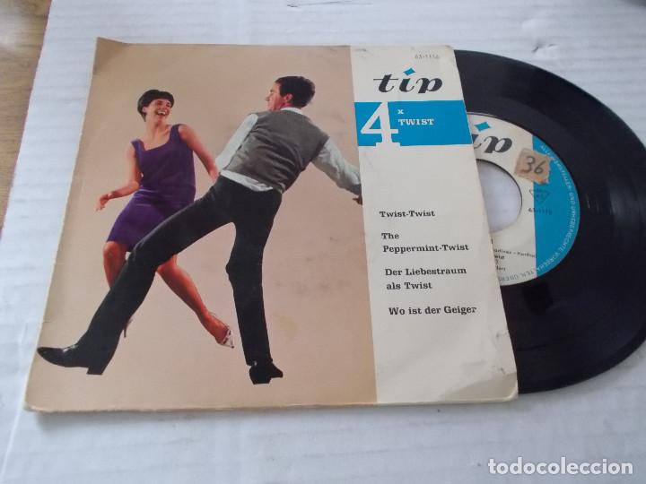 Discos de vinilo: 4 X TWIST. THE PEPPERMINT TWIST - Foto 1