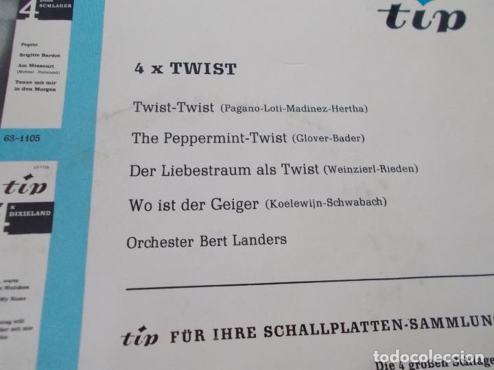 Discos de vinilo: 4 X TWIST. THE PEPPERMINT TWIST - Foto 2