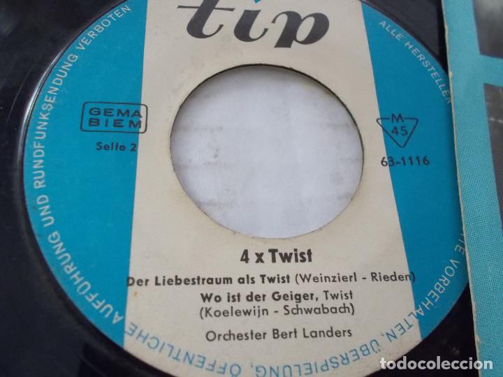 Discos de vinilo: 4 X TWIST. THE PEPPERMINT TWIST - Foto 3