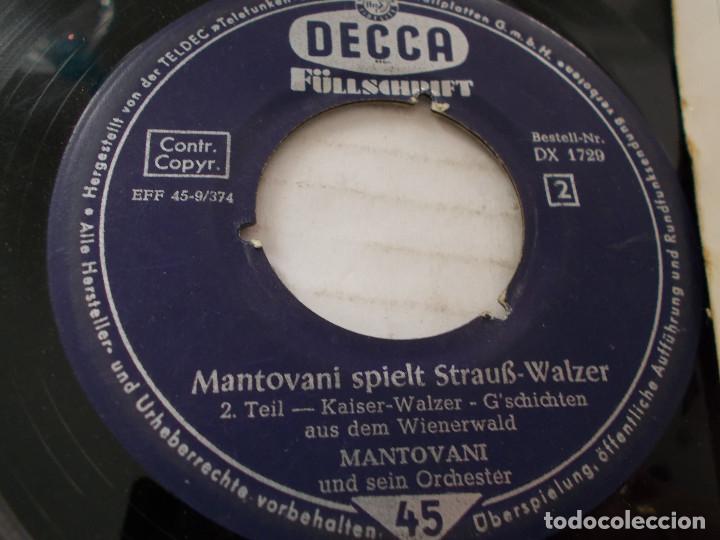 Discos de vinilo: MANTOVANI, SPIELT STRAUB WALZER. - Foto 3