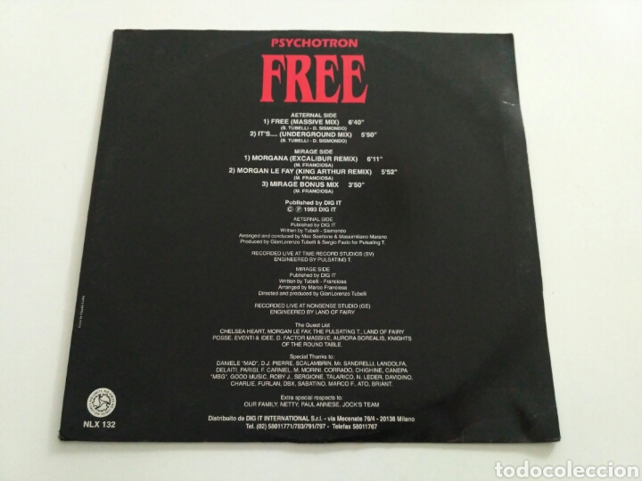 Discos de vinilo: Psychotron - Free - Foto 2