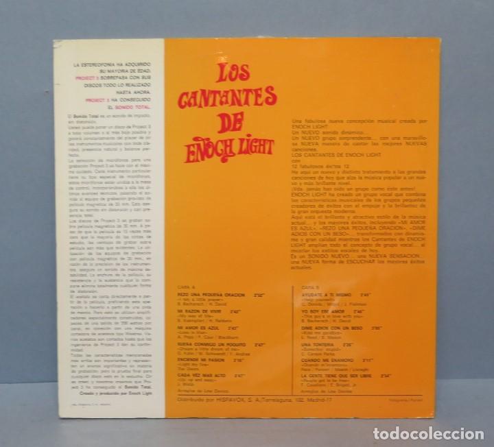 Discos de vinilo: LP. ENOCH LIGHT. LOS CANTANTES DE ENOCH LIGHT - Foto 2