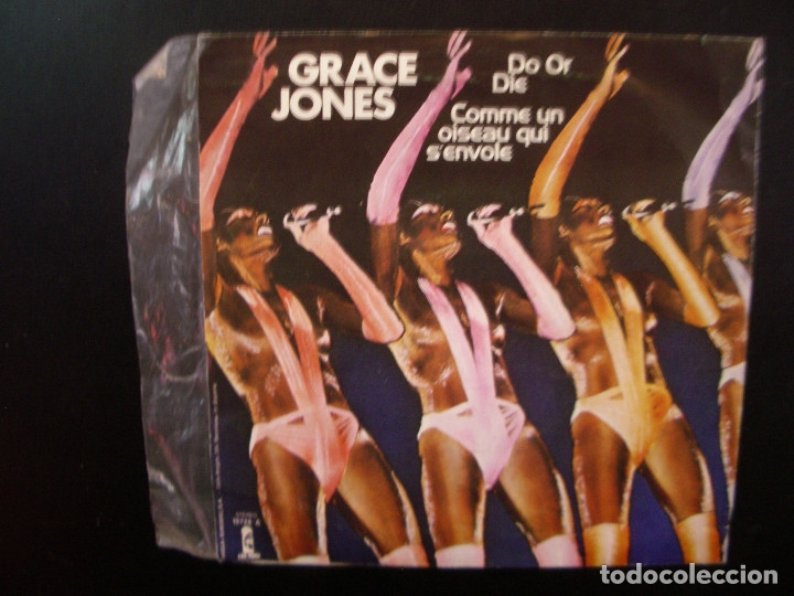 Discos de vinilo: GRACE JONES- DO OR DIE. SINGLE. - Foto 2