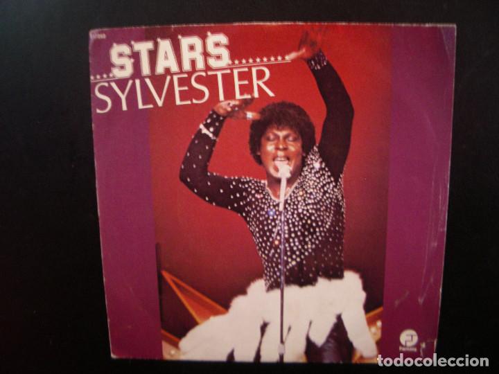 Discos de vinilo: SYLVESTER- STARS. SINGLE. - Foto 1