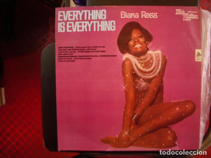 Discos de vinilo: DIANA ROSS- EVERYTHING IS EVERYTHING. LP. - Foto 1