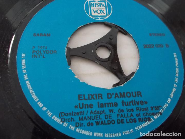 Discos de vinilo: WALDO DE LOS RIOS. NABUCCO. ELIXIR D&acute;AMOUR. - Foto 2