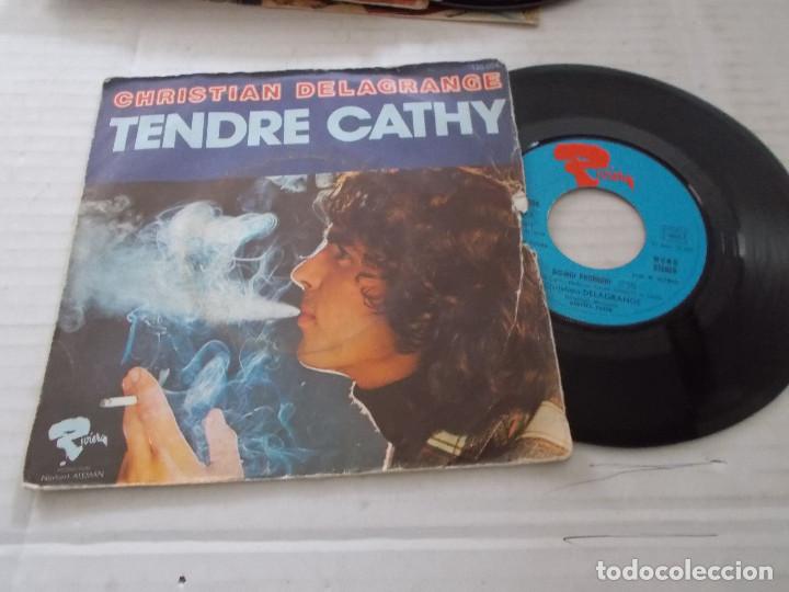 Discos de vinilo: CHRISTIAN DELAGRANGE.TENDRE CATHY - Foto 1