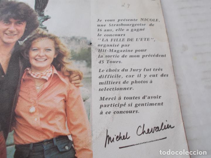 Discos de vinilo: MICHEL CHEVALIER. JAMES DEAN BRUCE LEE. MONA MONA. - Foto 2