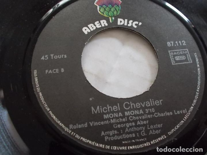 Discos de vinilo: MICHEL CHEVALIER. JAMES DEAN BRUCE LEE. MONA MONA. - Foto 3
