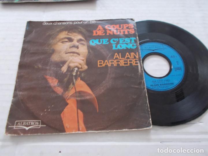 Discos de vinilo: ALAIN BARRIERE, A COUPS DE NUITS. QUE C&acute;EST LONG - Foto 1
