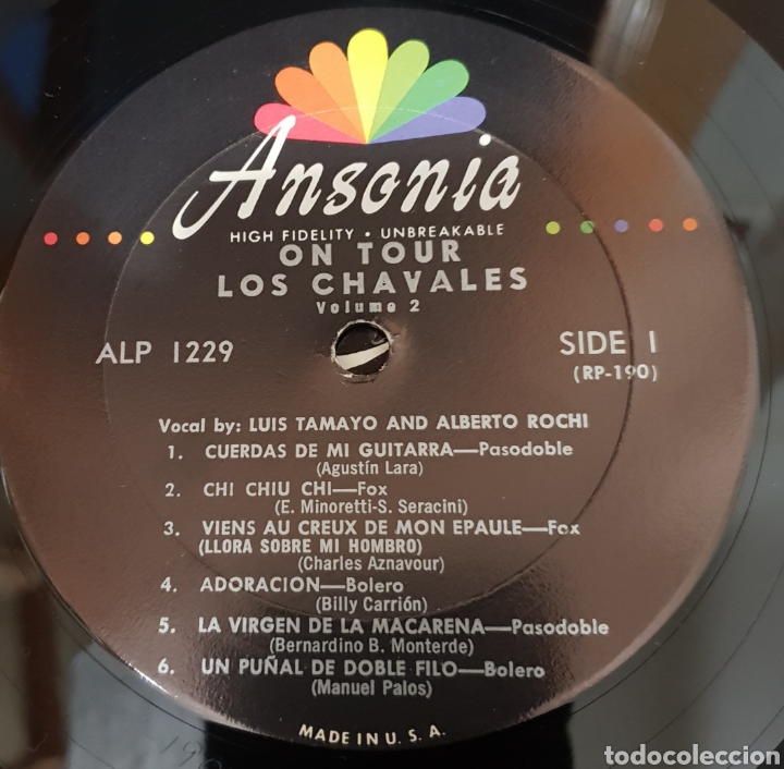 Discos de vinilo: LP LOS CHAVALES ON TOUR - Foto 3