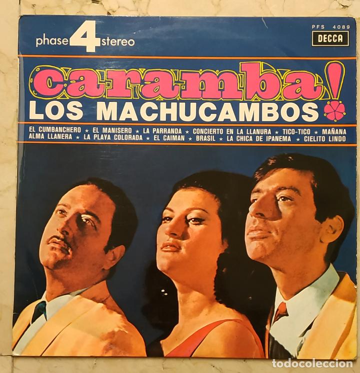 Discos de vinilo: LP LOS MACHUCAMBOS - CARAMBA! - DECCA 1966 - Foto 1