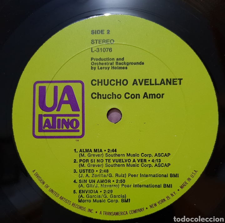 Discos de vinilo: LP CHUCHO CON AMOR - Foto 3