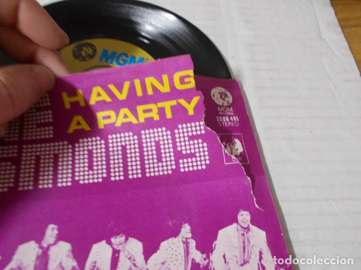 Discos de vinilo: THE OSMONDS. HAVING A PARTY. SUN,SUN,SUN - Foto 2