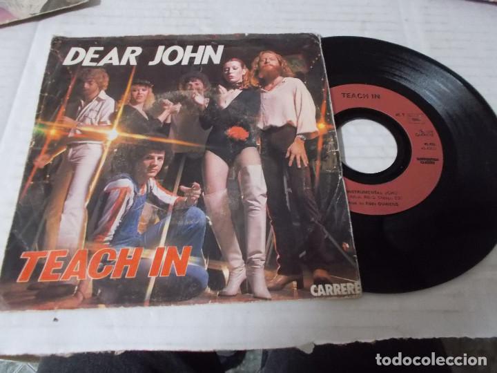 Discos de vinilo: DEAR JOHN. TEACH IN. - Foto 1