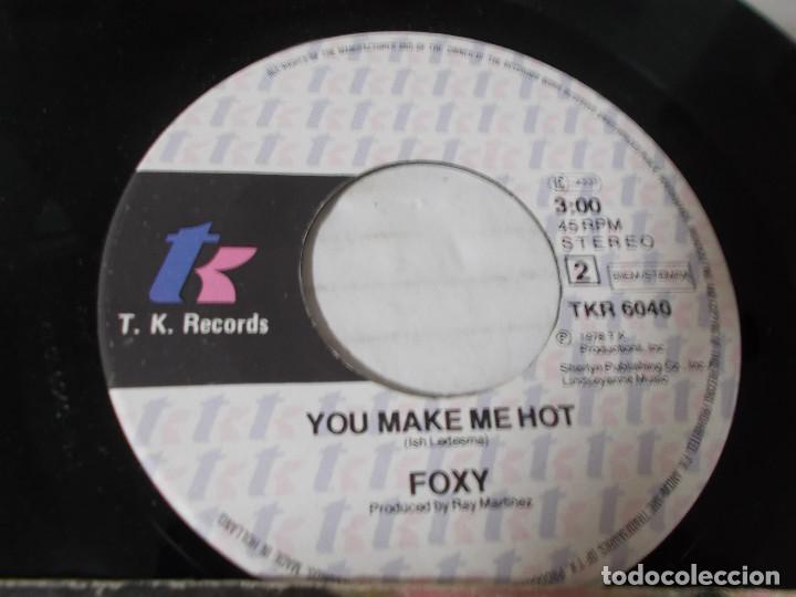 Discos de vinilo: FOXY. GET OFF. YOU MAKE ME HOT - Foto 2
