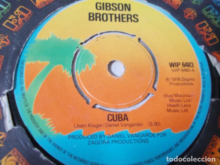 Discos de vinilo: GIBSON BROTHERS. CUBA. - Foto 3