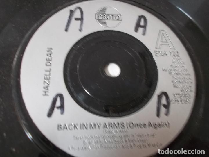 Discos de vinilo: HAZELL DEAN. BACK IN MY ARMS - Foto 3